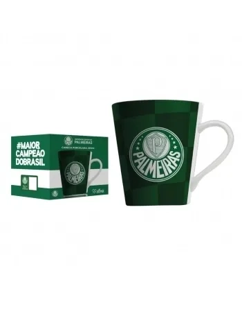 221380 CANECA PORCELANA 290ML PALMEIRAS-LICENCIADO