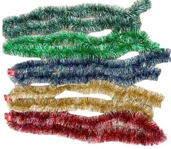 899924  FESTAO METALIZADO C/ FILETE PRATA 10CM  2M