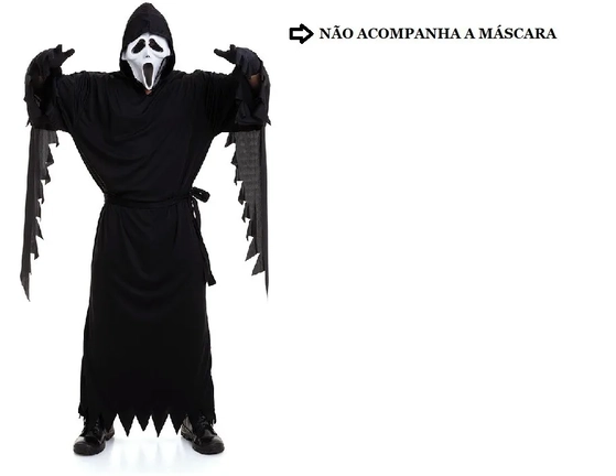 9815 CAPA PANICO ADULTO HELANCA TAM UNICO