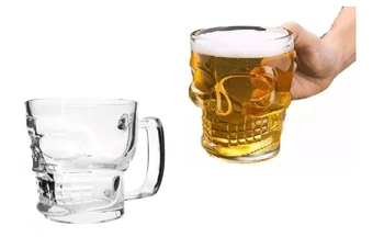 TC20331 CANECA DE CHOPP CAVEIRA 370ML