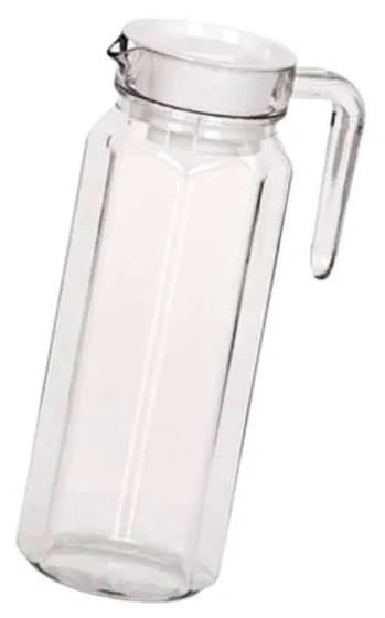 PCL1180 JARRA DE VIDRO C/TAMPA 1100ML