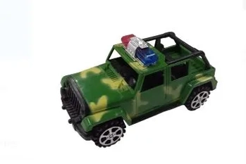 2976 JEEP POLICIAL A FRICCAO 17X8.5X9CM