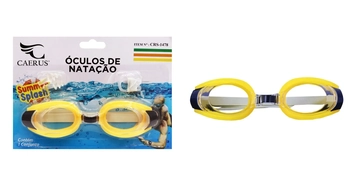 CRS-1478 OCULOS DE PLASTICO P/NATACAO C/PROTETORES 18X12.5CM