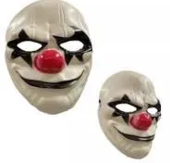 PT10407 MASCARA PALHACO HALLOWEEN