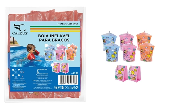 CRS-1963 BOIA INFLAVEL DE PLASTICO P/BRACO 22X15CM