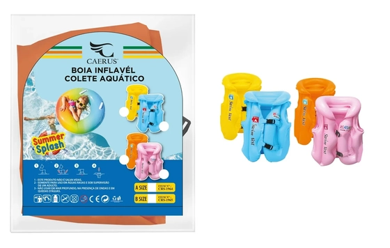 CRS-1965-P BOIA COLETE INFLAVEL 56X36CM