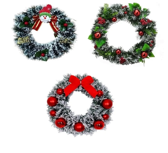 2128 GUIRLANDA NEVADA DECORADA 35CM