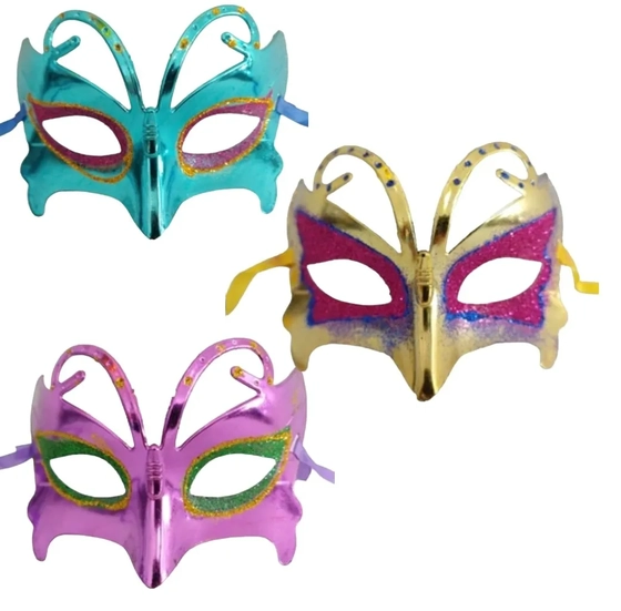 904208 MASCARA BORBOLETA SORTIDAS