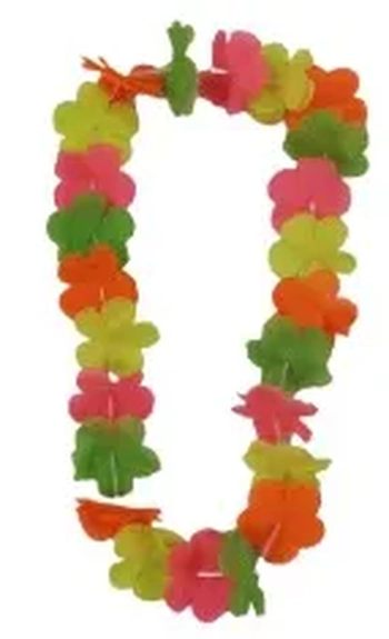 904255 COLAR HAVAIANO FLUORESCENTE