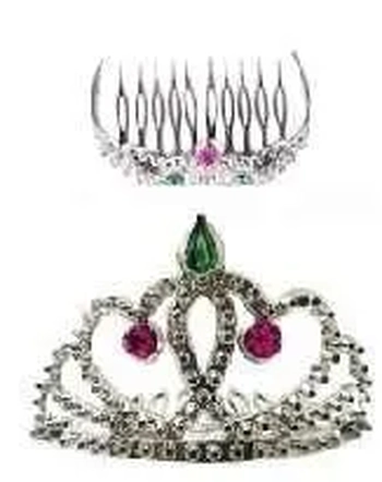 904268 COROA SORTIDAS C/PENTE 10X5CM C/12