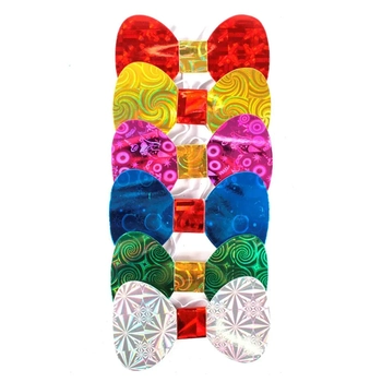 904322 GRAVATA BORBOLETA HOLOGRÁFICO C/ELASTICO