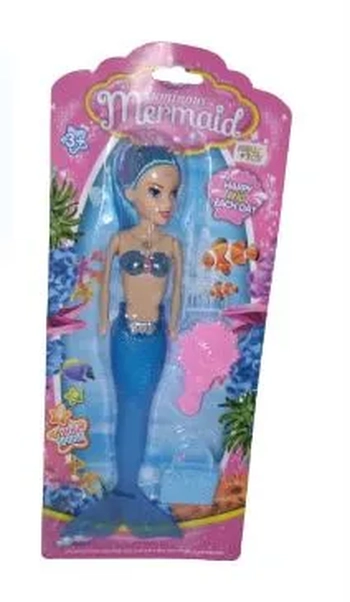 MS-0975 BONECA SEREIA DE PLASTICO