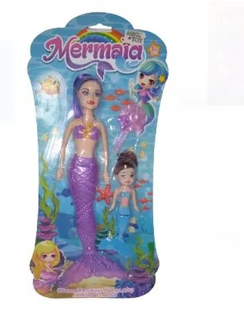MS-3424 BONECA SEREIA DE PLASTICO