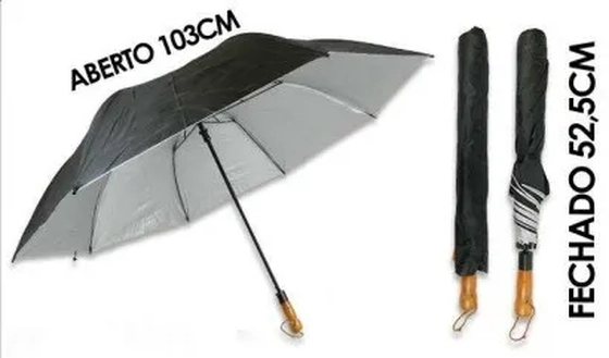RJS010103 GUARDA CHUVA C/PROTETOR SOLAR