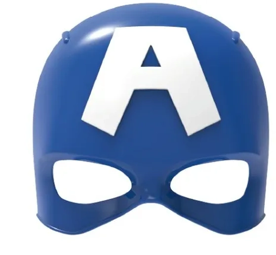 905005 MASCARA MARVEL CAPITAO AMERICA ALL SEASONS