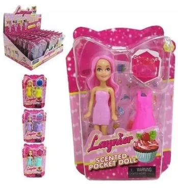 MS-3847 BONECA PERFUMADAS C/ACESSORIOS