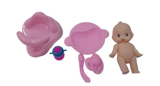 TK-AB5760 BONECA DE PLASTICO C/ACESSORIOS