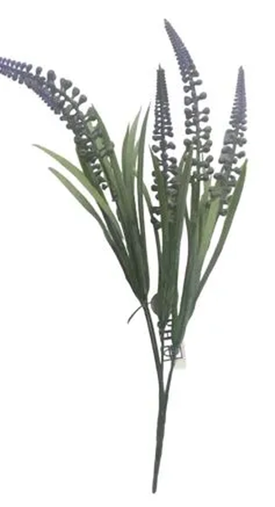 E/1150 BUQUE DE LAVANDA PLASTICA X5 41CM