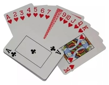 TY359671 BARALHO DE CARTAS DE PLASTICO