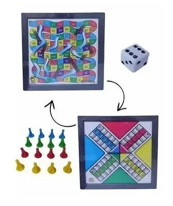 117 MINI LUDO XSOBE E DESCE 2 EM 1