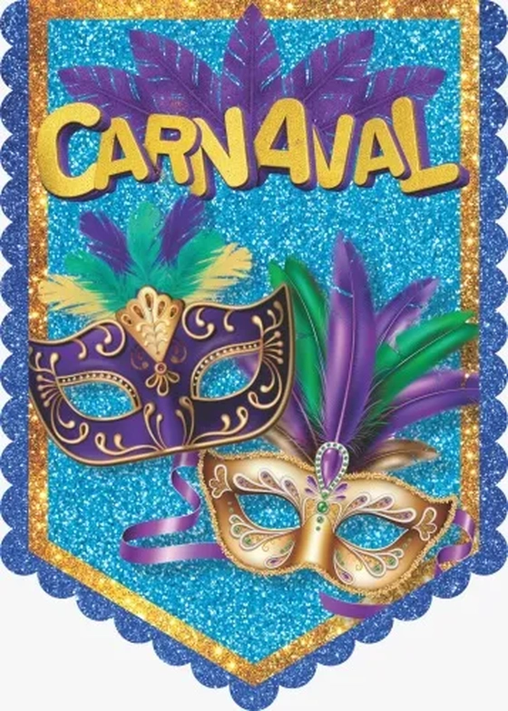 914 PAINEL BANDEIRAO ESTANDARTE FOLIA 50X70CM