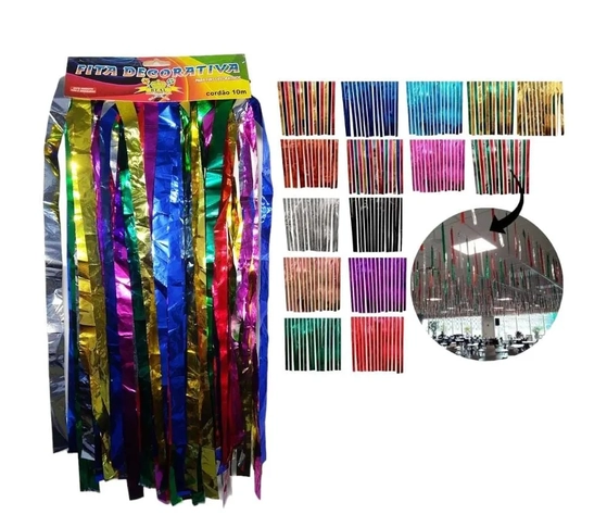 00.0891 FITA METALIZADA MISTA C/10 METROS