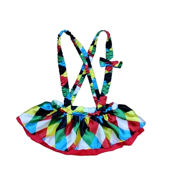 PLHAL-GG FANTASIA INFANTIL SAIA PALHACINHA