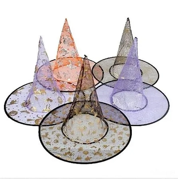 900165 CHAPEU BRUXA CORES SORTIDAS