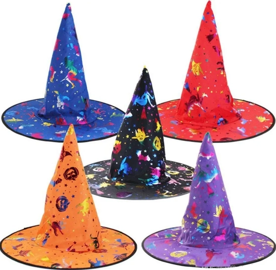 900167 CHAPEU BRUXA CORES SORTIDAS