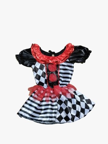 PROT-GG FANTASIA INFANTIL MENINA PIERROT