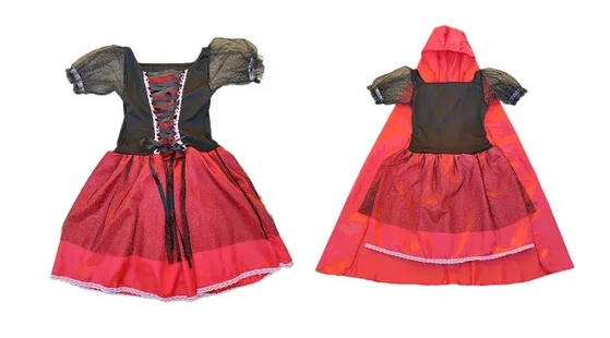 698/M FANTASIA INFANTIL CHAPEUZINHO