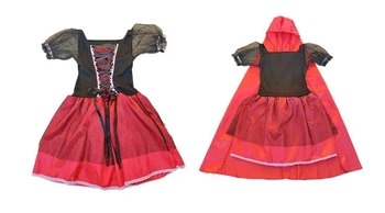 698/M FANTASIA INFANTIL CHAPEUZINHO