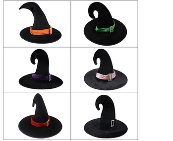 900172 CHAPEU DE BRUXA CORES SORTIDAS
