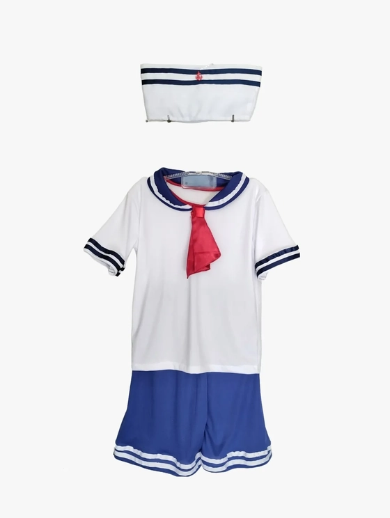 692/GG FANTASIA INFANTIL MARINHEIRO BRANCO