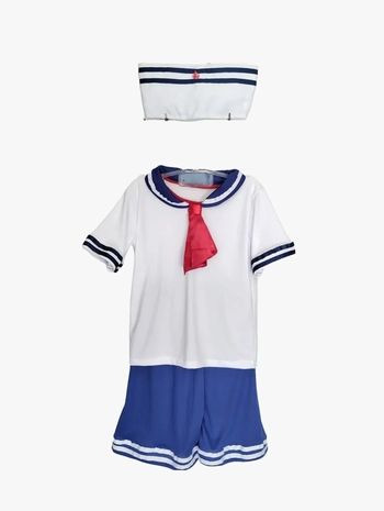 692/GG FANTASIA INFANTIL MARINHEIRO BRANCO