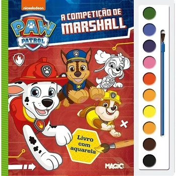 05764 LIVRO AQUARELA PATRULHA CANINA