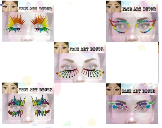 MOD-640 ADESIVOS FACIAL SORTIDOS