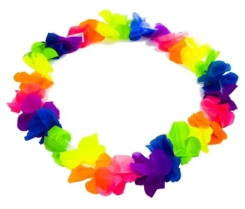 LCF062 COLAR HAVAIANO NEON C/12