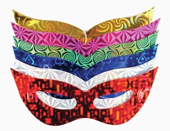 Q00411 MASCARA DE PAPEL GATINHO SORTIDAS