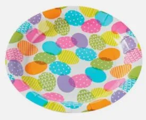 MX069R PRATO DE PAPEL OVOS DE PASCOA