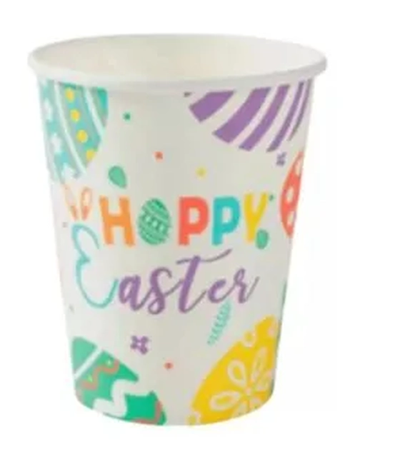 MX070S COPO PAPEL HAPPY EASTER PASCOA