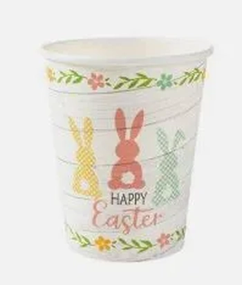 MX071S COPO PAPEL COELHINHOS