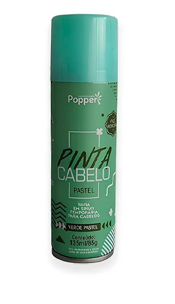 PL9418-G PINTA CABELO PASTEL - VERDE 135ML