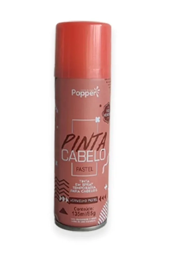 PL9418-R PINTA CABELO PASTEL - VERMELHO 135ML