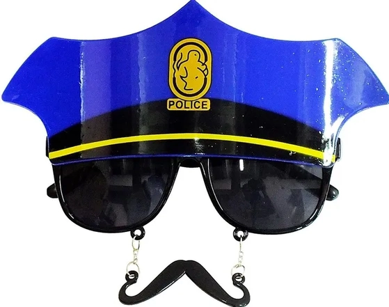 PT8877A OCULOS POLICIAL C/BIGODE