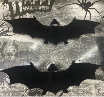 900197 ENFEITE MORCEGO 6.5X16.5CM C/2