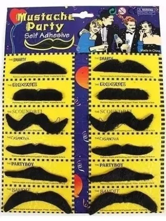 900200 BIGODE DE POLIESTER C/12