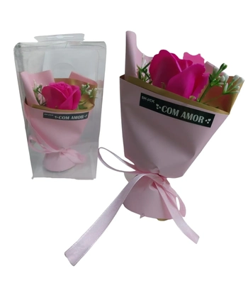 ASH-66.0189 BOTAO DE ROSA DE SABAO 13CM