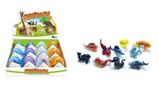 TK-AB6320 OVO SURPRESA ANIMAIS MARITIMOS C/6