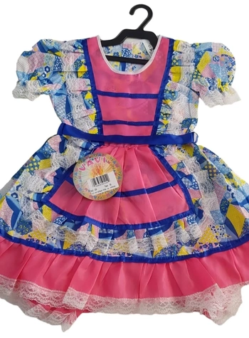 129 VESTIDO JUNINO BEBE G